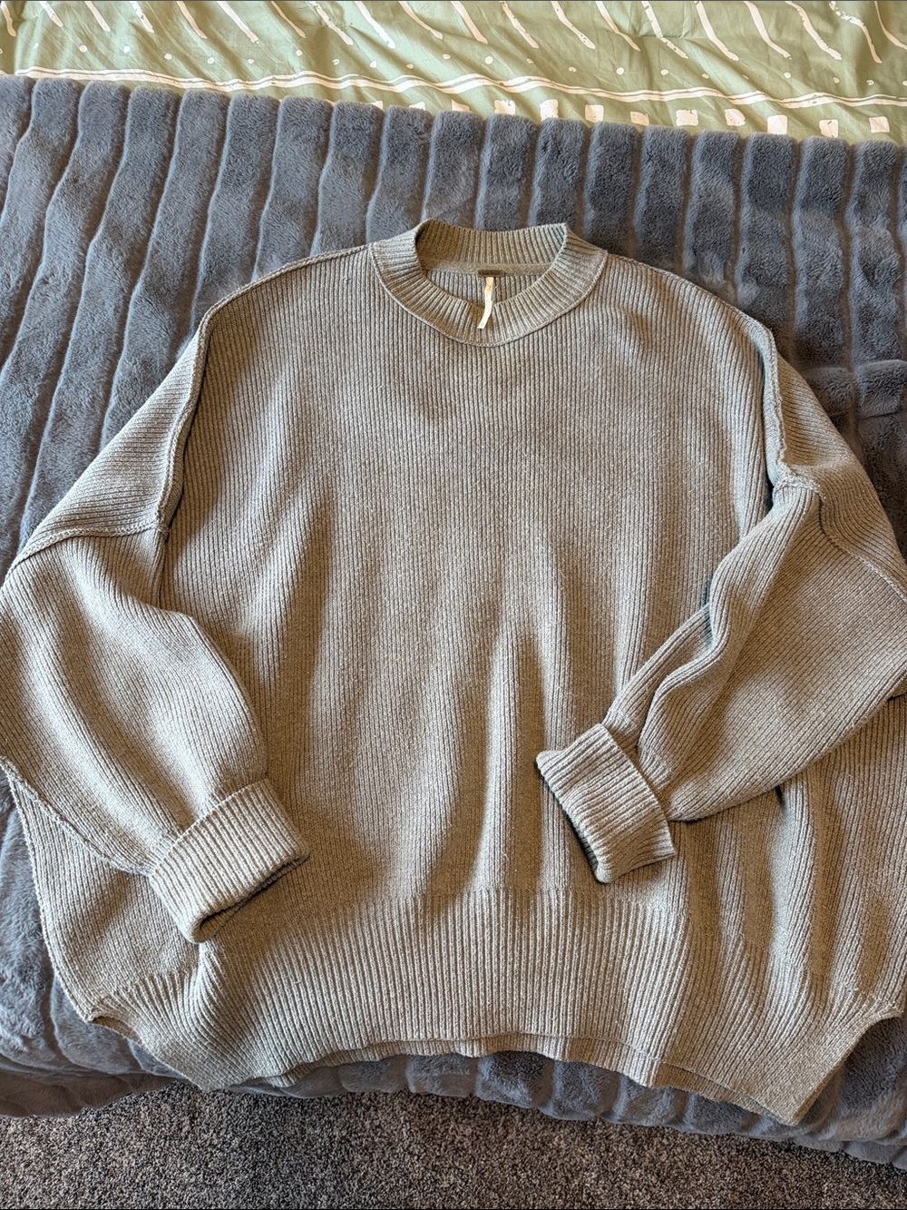 Women’s free people Crewneck Sweater - Light Gray